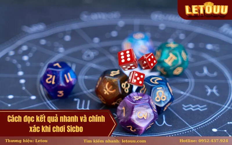 Cách đọc kết quả nhanh và chính xác khi chơi Sicbo