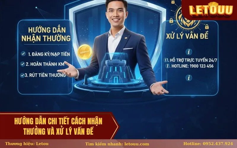 Hướng dẫn chi tiết cách nhận thưởng và xử lý vấn đề